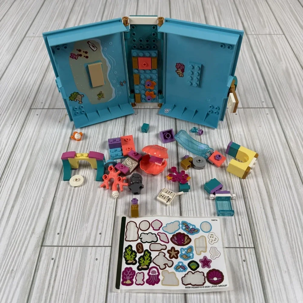 LEGO‎ #43176 Disney Princess Ariel's Storybook Adventures (43176) INCOMPLETE